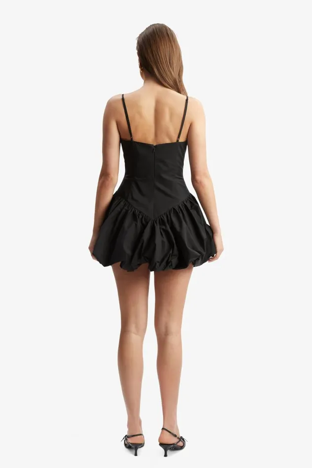 Bardot Day To Night Dresses Women Lissett Poplin Mini Dress In Black Black Bardot Day To Night Dresses Women Lissett Poplin Mini Dress In Black Black