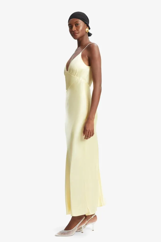 Bardot Occasion Dresses Women Capri Diamonte Slip Dress In Canary Yellow Canary Yellow Bardot Occasion Dresses Women Capri Diamonte Slip Dress In Canary Yellow Canary Yellow