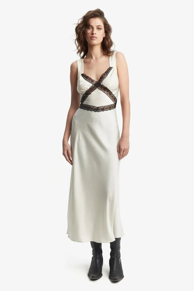 Bardot Occasion Dresses Women Emory Lace Slip Dress In Blackwhite Blackwhite Bardot Occasion Dresses Women Emory Lace Slip Dress In Blackwhite Blackwhite
