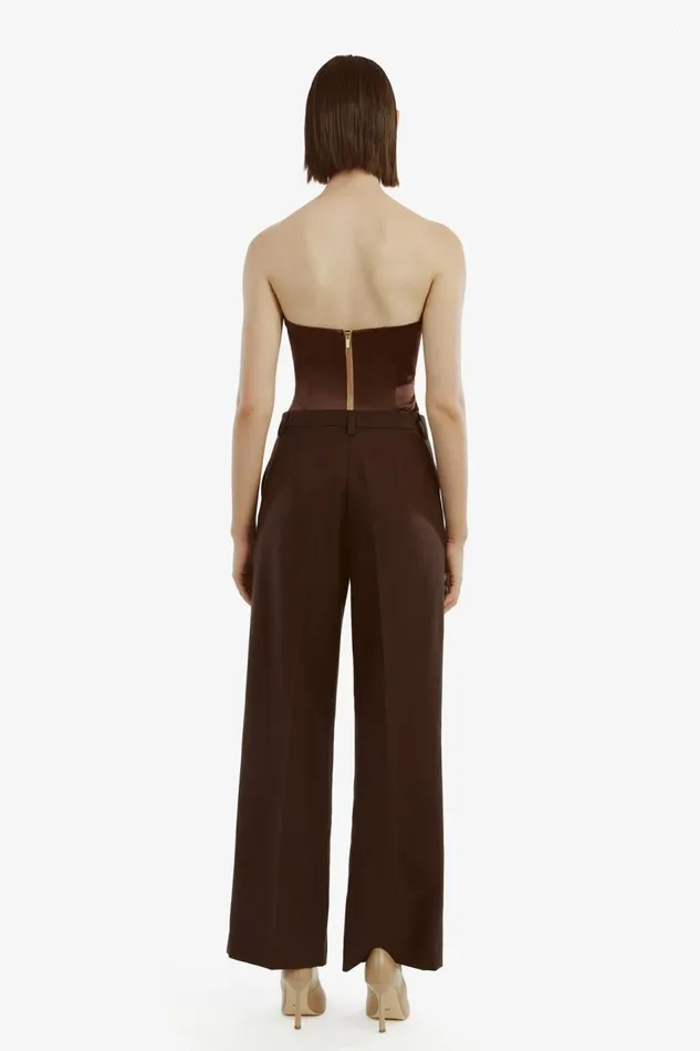 Bardot Pants Women Callista Pant In Dark Chocolate Dark Chocolate Bardot Pants Women Callista Pant In Dark Chocolate Dark Chocolate