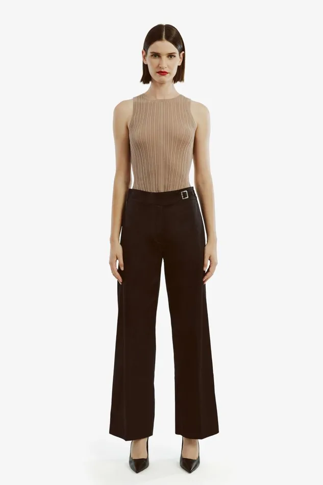 Bardot Pants Women Ilaria Straight Leg Pant In Black Black Bardot Pants Women Ilaria Straight Leg Pant In Black Black