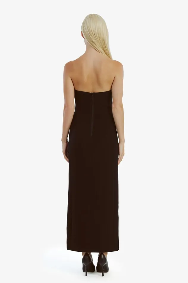 Bardot Party Dresses Women Eleni Diamante Midi Dress In Black Black Bardot Party Dresses Women Eleni Diamante Midi Dress In Black Black