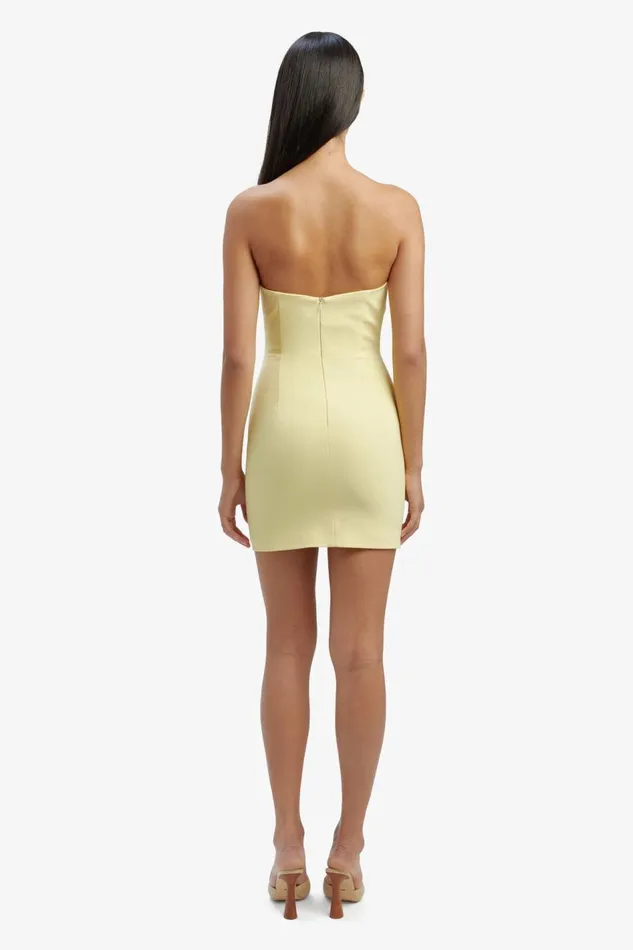 Bardot Party Dresses Women Eleni Flower Detail Mini Dress In Canary Yellow Canary Yellow Bardot Party Dresses Women Eleni Flower Detail Mini Dress In Canary Yellow Canary Yellow