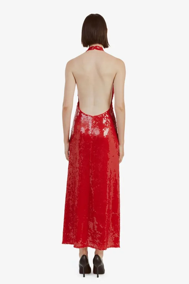 Bardot Party Dresses Women Freja Sequin Midi Dress In Deep Red Deep Red Bardot Party Dresses Women Freja Sequin Midi Dress In Deep Red Deep Red