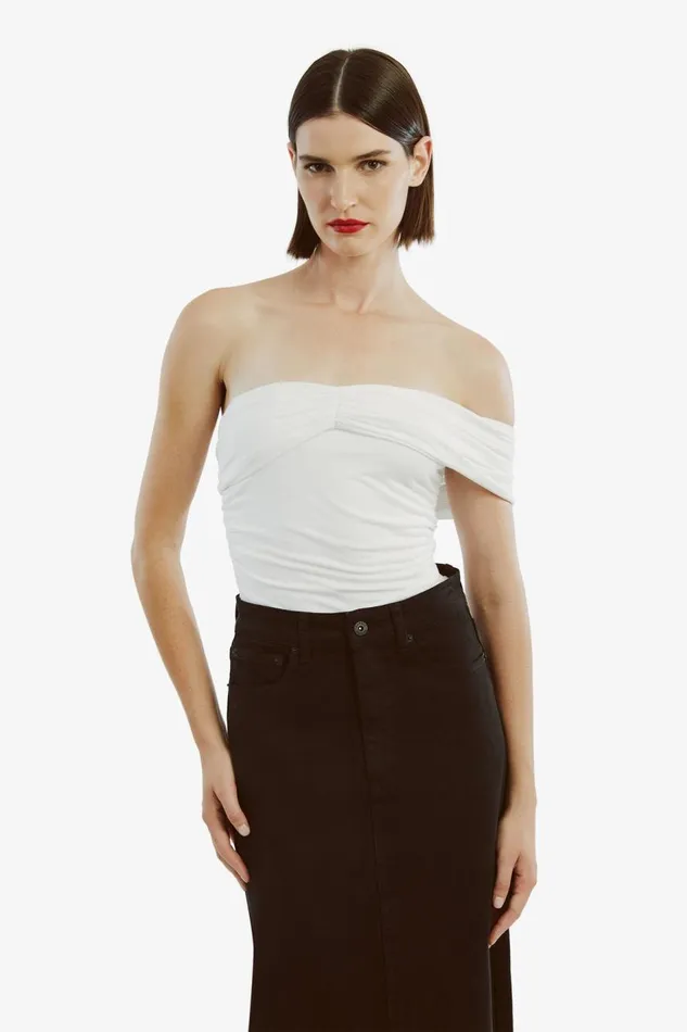 Bardot Party Tops Women Anina Knit Top In Orchid White Orchid White Bardot Party Tops Women Anina Knit Top In Orchid White Orchid White