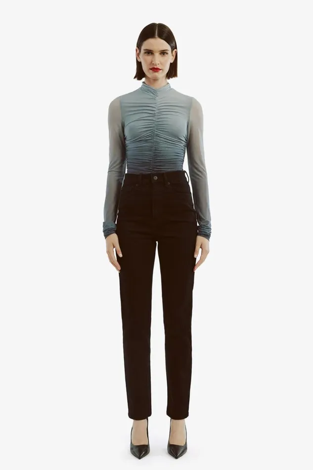 Bardot Party Tops Women Charis Mesh Bodysuit In Grey Ombre Grey Ombre Bardot Party Tops Women Charis Mesh Bodysuit In Grey Ombre Grey Ombre
