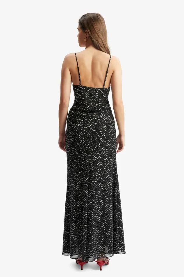 Bardot Party Tops Women Monroe Cowl Neck Spot Cami In Black Spot Black Spot Bardot Party Tops Women Monroe Cowl Neck Spot Cami In Black Spot Black Spot