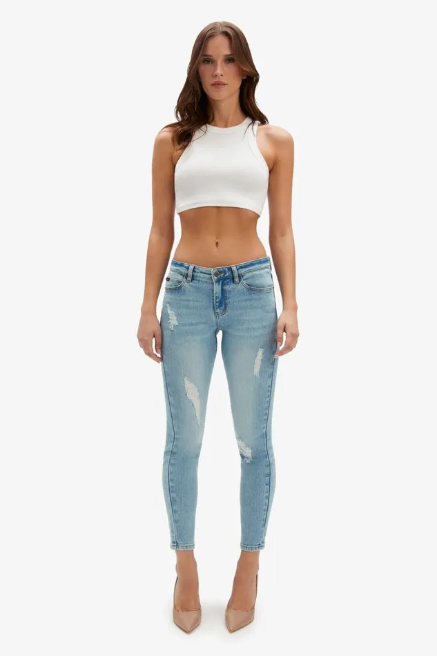 Bardot Skinny Jean Women Kate Mid Blue Jeans In Mid Blue Mid Blue Bardot Skinny Jean Women Kate Mid Blue Jeans In Mid Blue Mid Blue