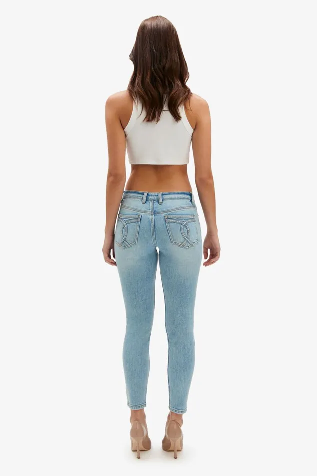 Bardot Skinny Jean Women Kate Mid Blue Jeans In Mid Blue Mid Blue Bardot Skinny Jean Women Kate Mid Blue Jeans In Mid Blue Mid Blue