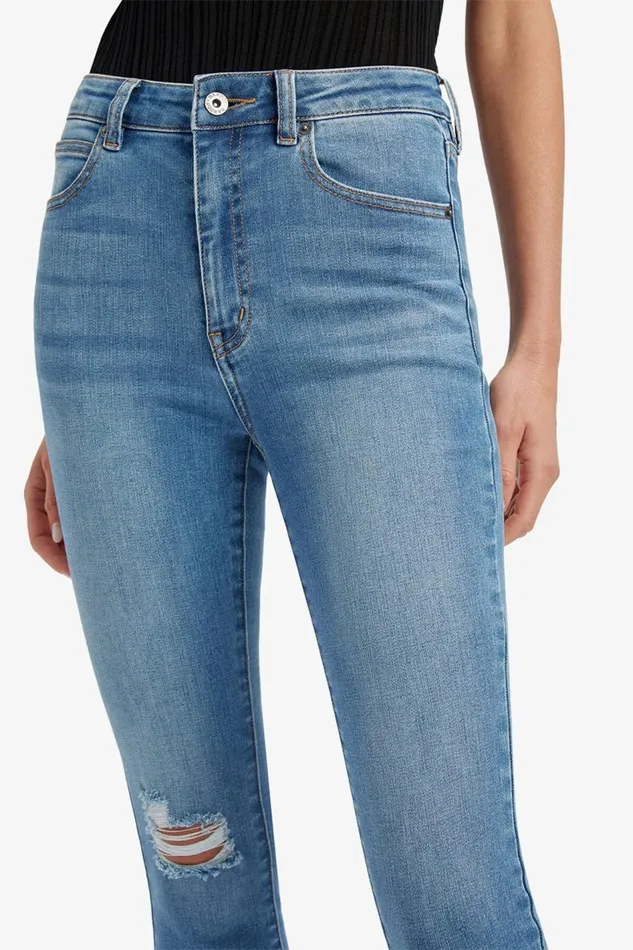 Bardot Skinny Jean Women Khloe Hi Crop Jeans In Dark Denim Dark Denim Bardot Skinny Jean Women Khloe Hi Crop Jeans In Dark Denim Dark Denim