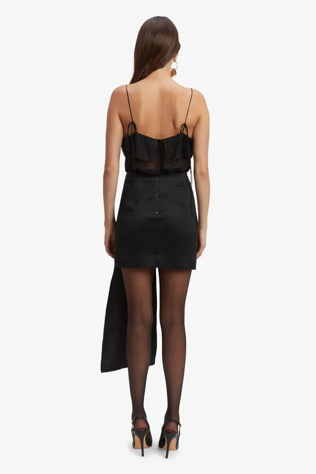 Bardot Skirts Women Carsen Flower Skirt In Black Black Bardot Skirts Women Carsen Flower Skirt In Black Black