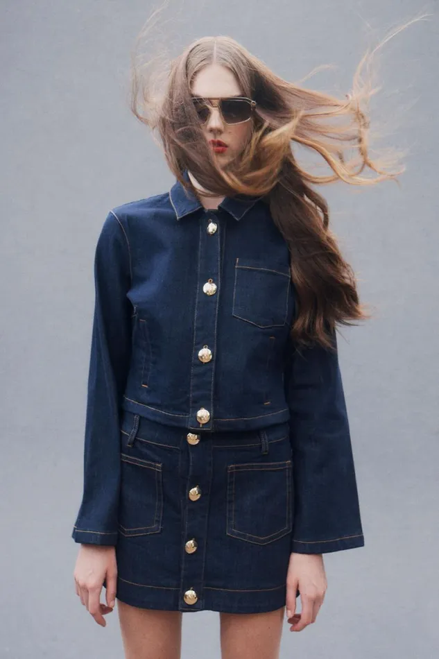 Bardot Skirts Women Lorenzo Denim Mini Skirt In Dark Dark Bardot Skirts Women Lorenzo Denim Mini Skirt In Dark Dark
