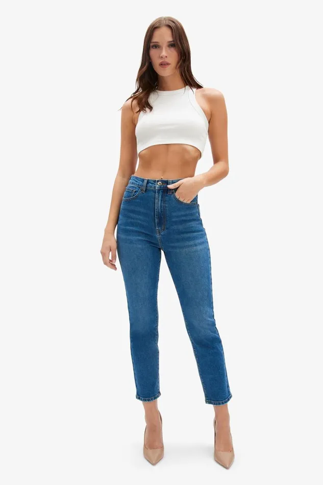 Bardot Straight Jean Women Heidi Straight Leg Jeans In Dark Denim Dark Denim Bardot Straight Jean Women Heidi Straight Leg Jeans In Dark Denim Dark Denim