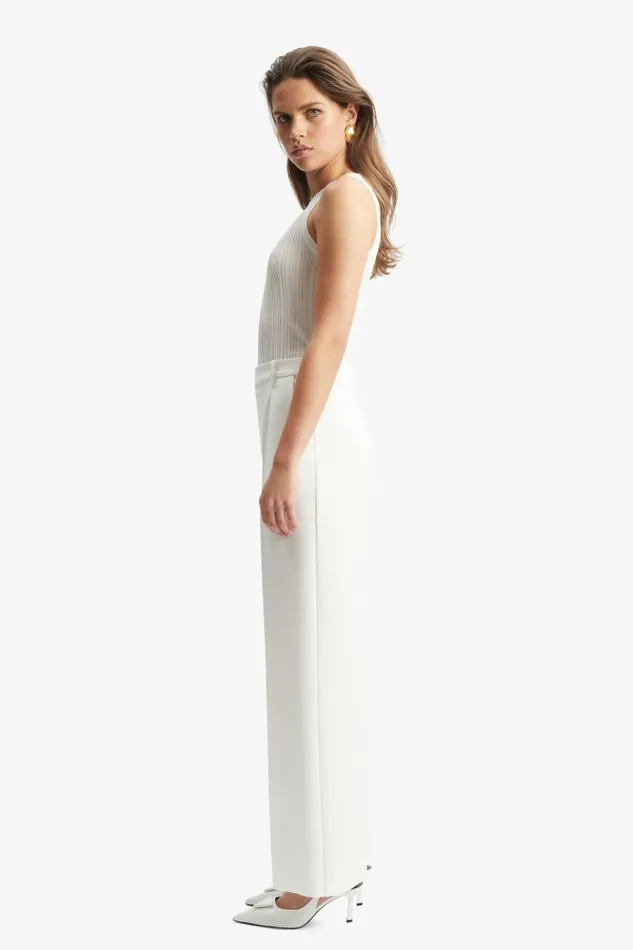 Bardot Tanks and Camis Women Merel Knit Tank In Orchid White Orchid White Bardot Tanks and Camis Women Merel Knit Tank In Orchid White Orchid White