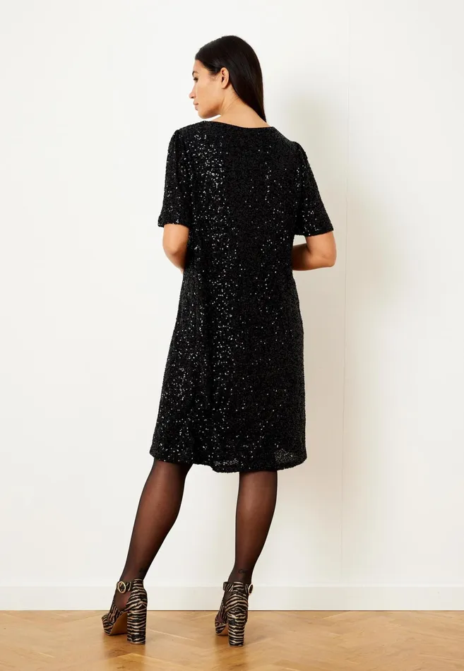 BELLA DRESS 15436 999 Black 999 Women IN FRONT DRESSES