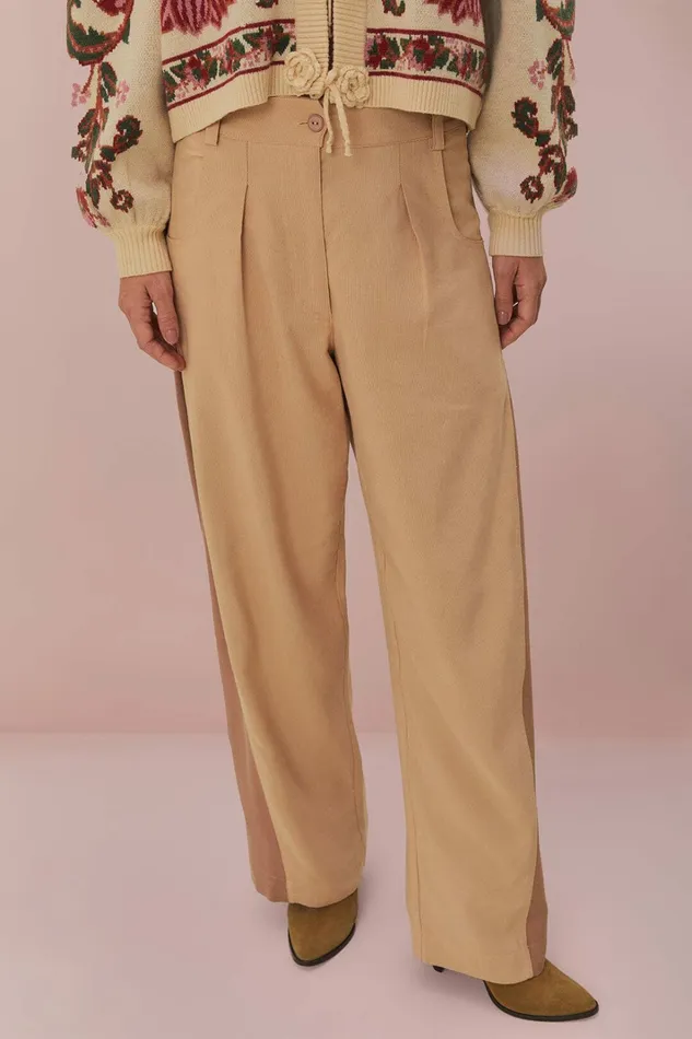 Bicolor High Waist Pants Women FARM Rio Pants Bicolor High Waist Pants Women FARM Rio Pants