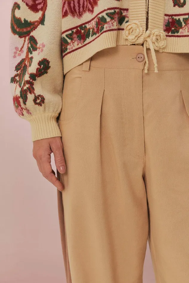 Bicolor High Waist Pants Women FARM Rio Pants Bicolor High Waist Pants Women FARM Rio Pants
