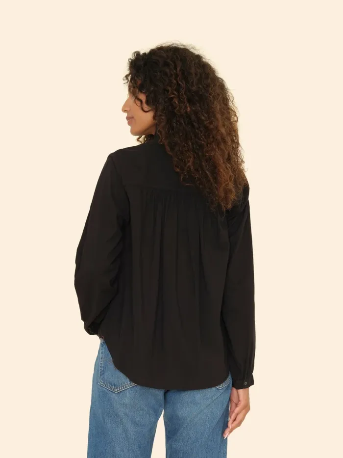 Black Caspian Top Women Tops XRENA Black Caspian Top Women Tops XRENA