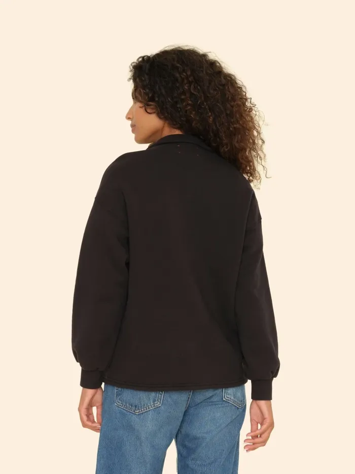 Black Reid Sweatshirt Women Sweats and Tees XRENA Black Reid Sweatshirt Women Sweats and Tees XRENA