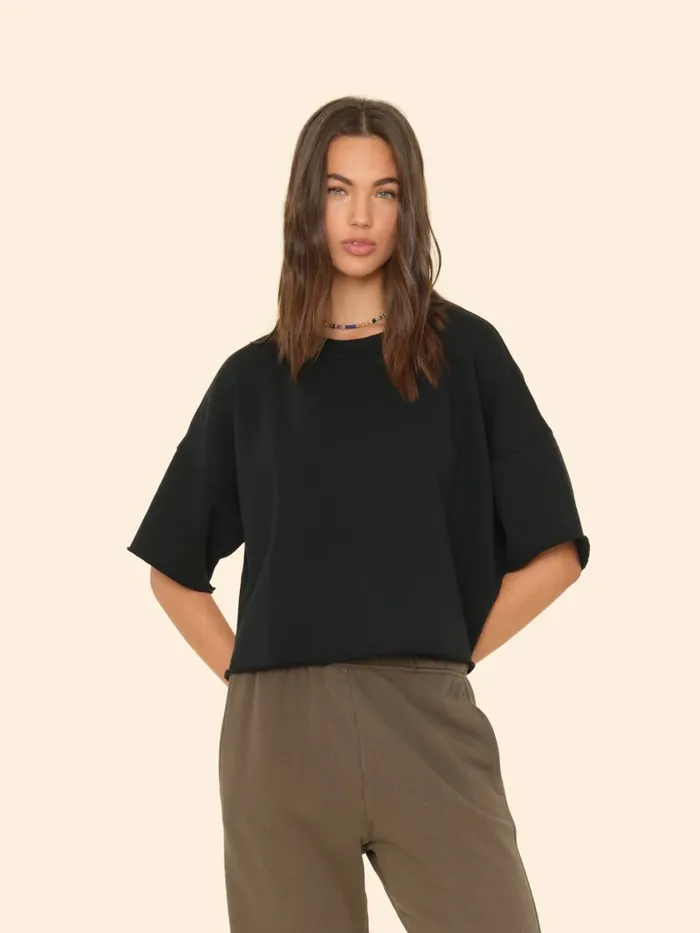 Black Romeo Sweatshirt Women Sweats and Tees XRENA