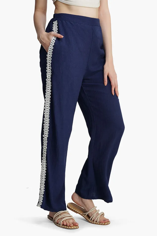 Blue Catherine Lace Pants Blue Catherine Lace Pants