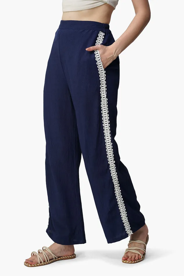 Blue Catherine Lace Pants Blue Catherine Lace Pants