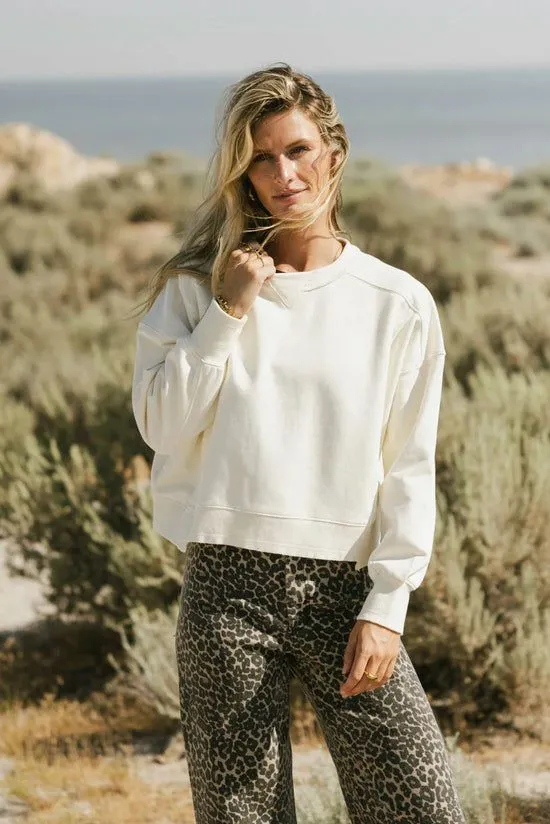 Bohme Aarti Sweatshirt In Bone Bone Women Sweaters