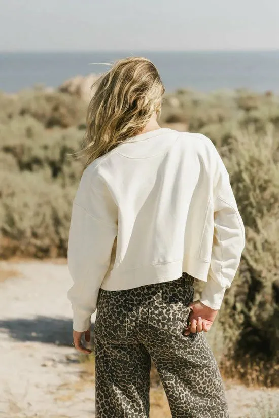 Bohme Aarti Sweatshirt In Bone Bone Women Sweaters