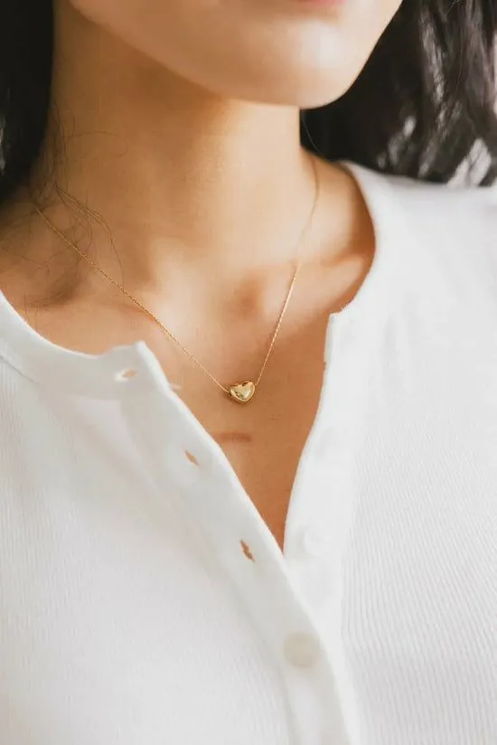 Bohme Alina Heart Necklace Gold Women Jewelry