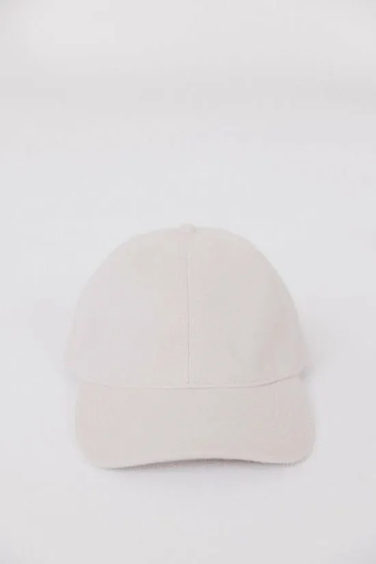 Bohme Basic Baseball Cap In Beige Beige Women Hats