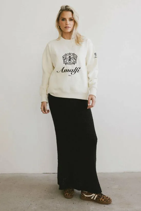 Bohme Charlotte Knit Skirt In Black Black Women Skirts