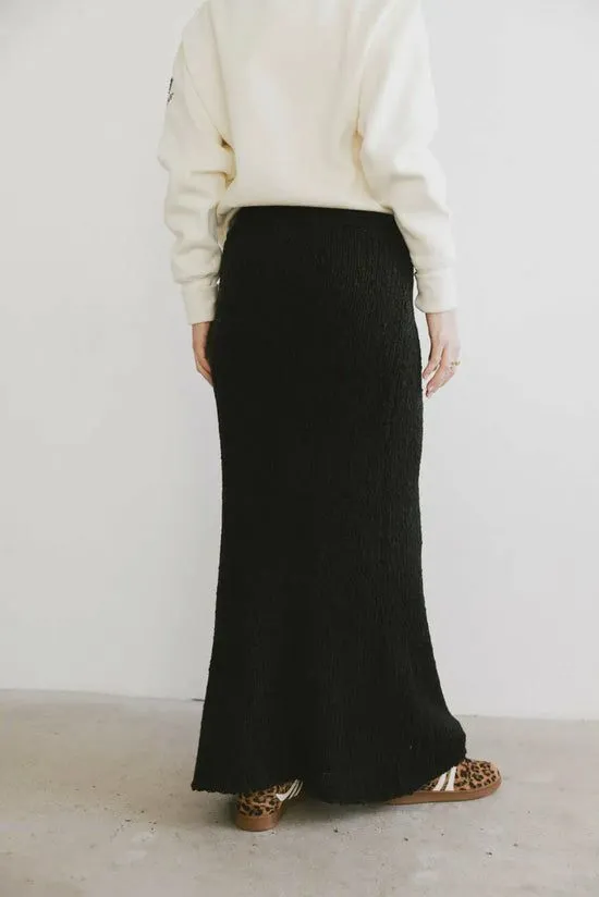Bohme Charlotte Knit Skirt In Black Black Women Skirts