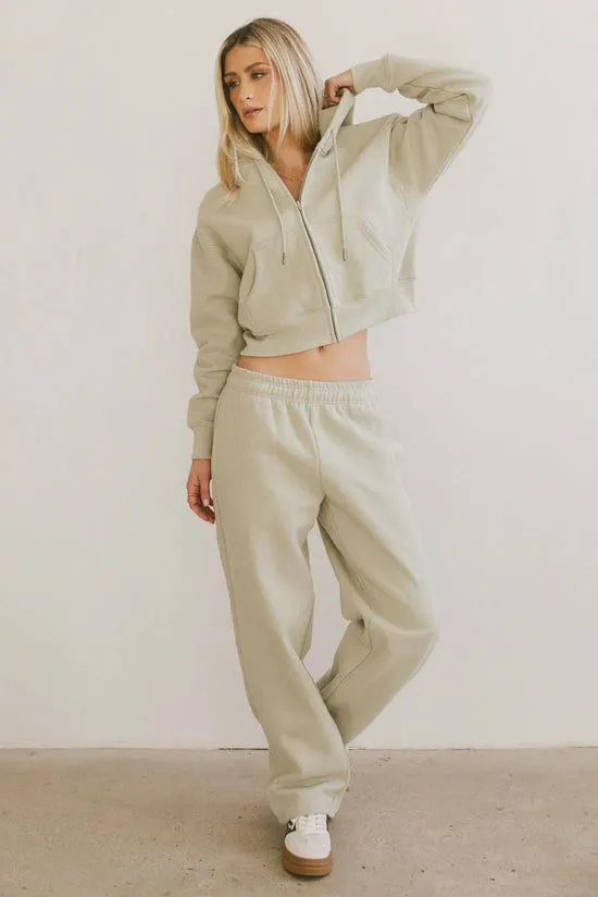 Bohme Ezra Sweatpants In Sage Sage Women Loungewear