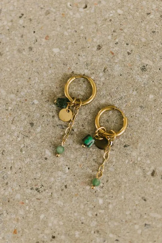 Bohme Finley Hoop Earrings Gold Women Jewelry