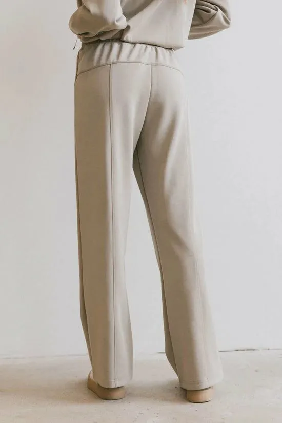 Bohme Flow State Pants In Taupe Taupe Women Loungewear