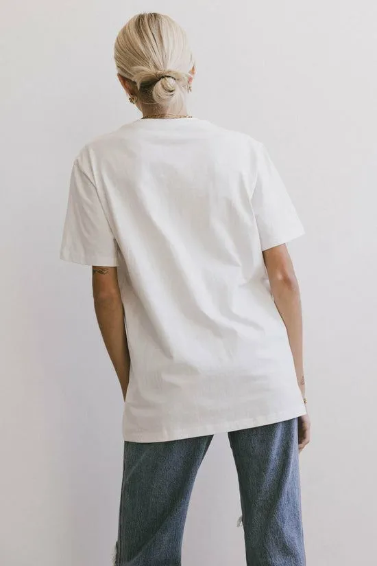 Bohme Hamptons Sports Graphic Tee White Women Graphics