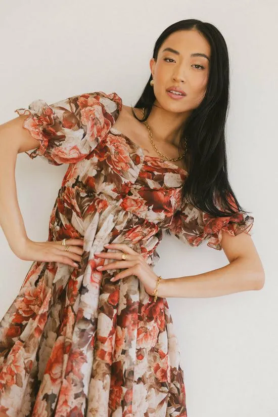 Bohme Jackee Floral Mini Dress Multi Women Dresses