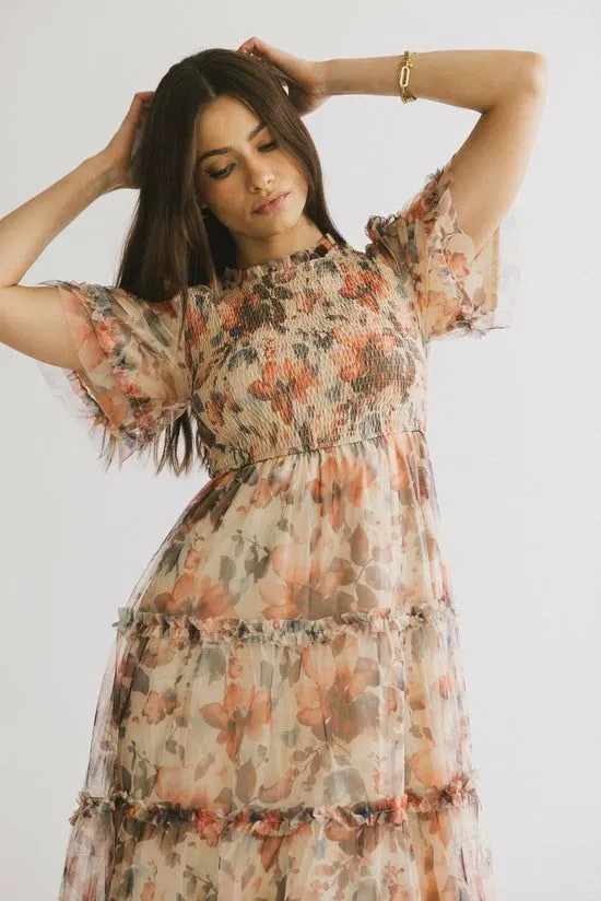 Bohme Janette Floral Midi Dress Multi Women Dresses