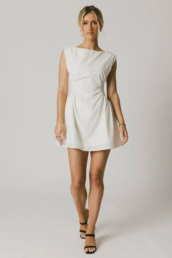 Bohme Jemma Mini Dress In White White Women Dresses