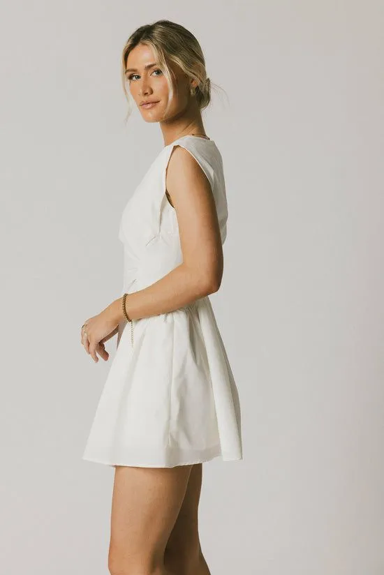 Bohme Jemma Mini Dress In White White Women Dresses