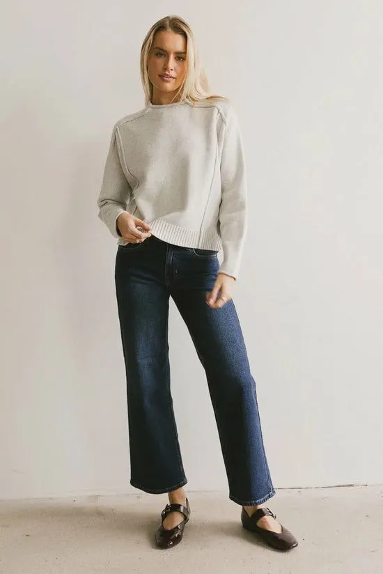 Bohme Leander Knit Sweater In Grey Grey Women Sweaters