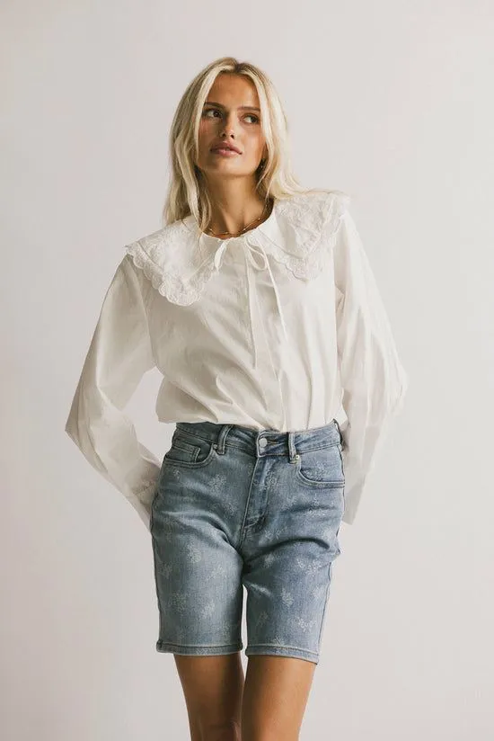 Bohme Matea Collared Blouse White Women Blouses