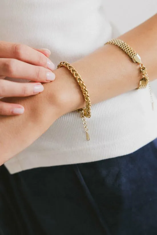 Bohme Navara Chain Bracelet Gold Women Jewelry
