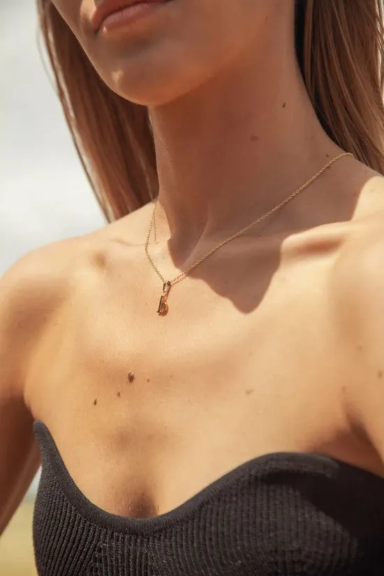 Bohme Nella Initial Necklace 8211 Tarnish Free Gold Women Jewelry Bohme Nella Initial Necklace 8211 Tarnish Free Gold Women Jewelry
