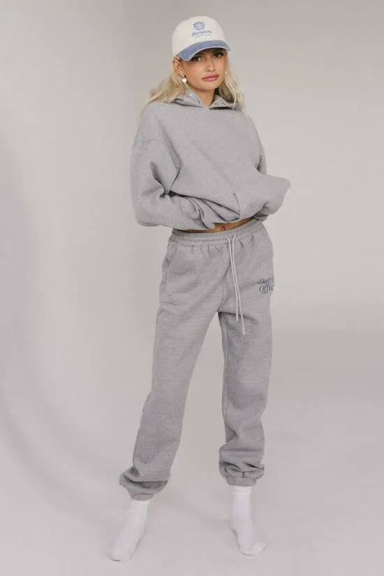Bohme Out Of Office Sweatpants In Heather Grey Heather Grey Women Loungewear