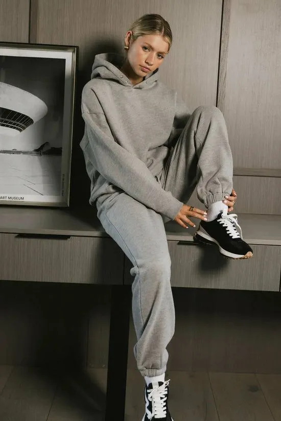 Bohme Out Of Office Sweatpants In Heather Grey Heather Grey Women Loungewear