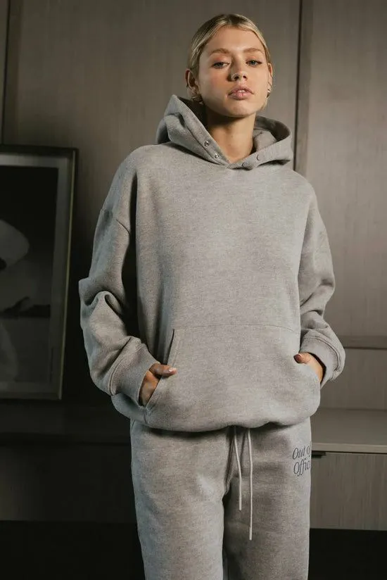 Bohme Out Of Office Sweatshirt In Heather Grey Heather Grey Women Loungewear