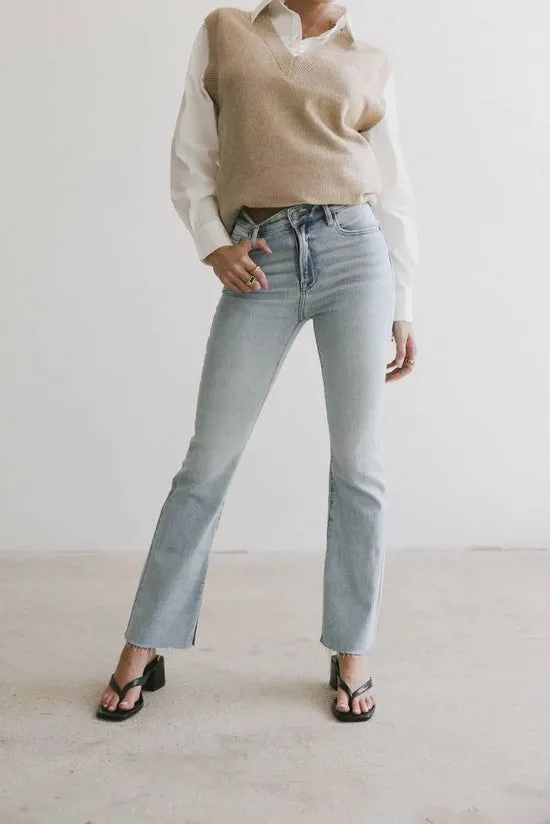 Bohme Ryan Bootcut Jeans In Light Wash Light Wash Women All Bottoms