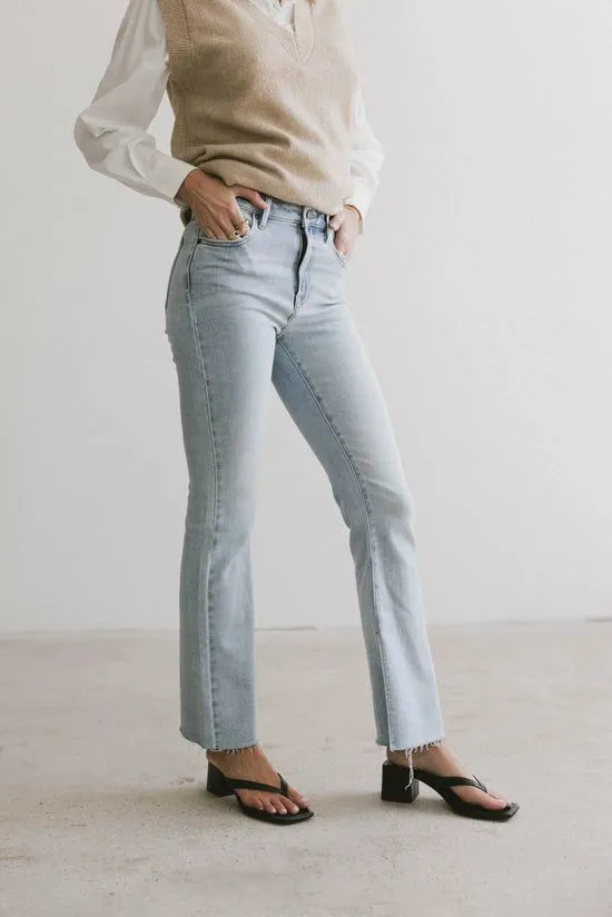 Bohme Ryan Bootcut Jeans In Light Wash Light Wash Women All Bottoms