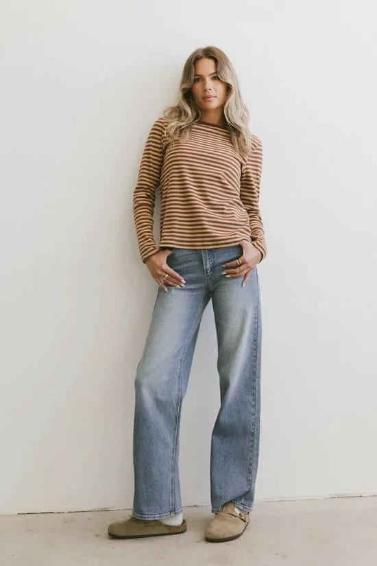 Bohme Sellyah Straight Leg Jeans Medium Wash Women All Bottoms